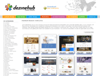 webtemplates.dezinehub.com screenshot