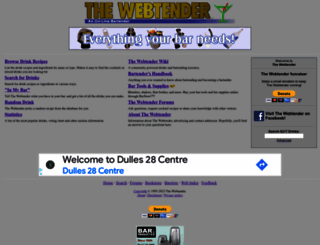 webtender.com screenshot
