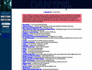 webtips.dan.info screenshot