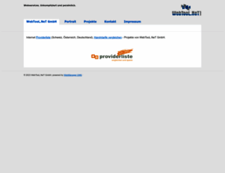webtool.net screenshot