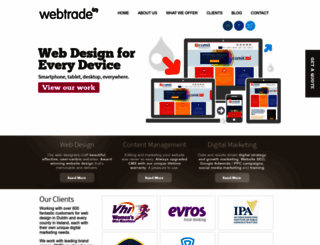 webtrade.ie screenshot