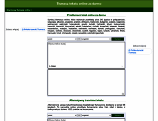 webtran.pl screenshot