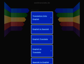 webtranslate.de screenshot