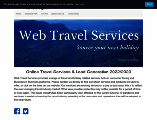 webtravelservices.co.uk screenshot