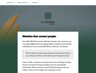 webtribes.com screenshot