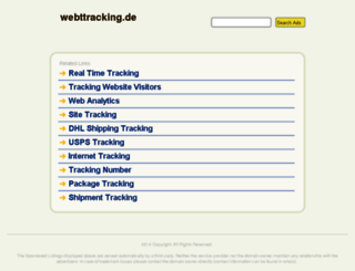 webttracking.de screenshot
