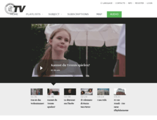 webtv.loescher.it screenshot