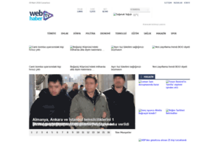 webtvhaber.com screenshot