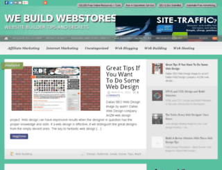 webuildwebstores.com screenshot