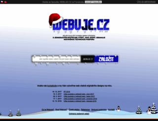 webuje.cz screenshot