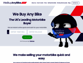webuyanybike.com screenshot
