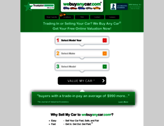 webuyanycar.co.uk screenshot