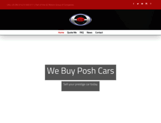 webuyposhcars.co.uk screenshot