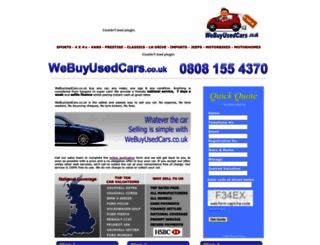 webuyusedcars.co.uk screenshot
