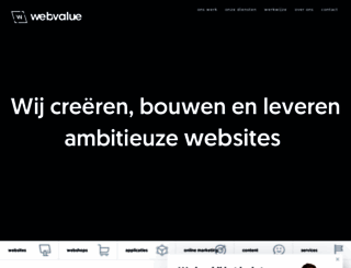 webvalue.nl screenshot