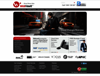 webvault.com.au screenshot
