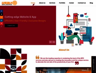 webviotechnologies.com screenshot