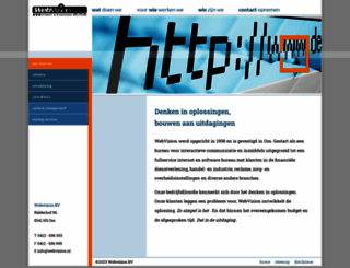 webvizion.nl screenshot