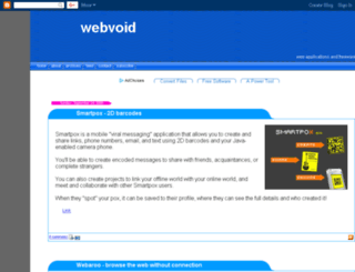 webvoid.blogspot.in screenshot