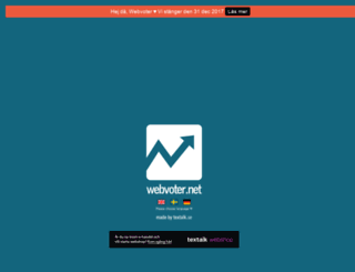webvoter.net screenshot