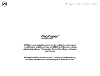webwaren.ch screenshot
