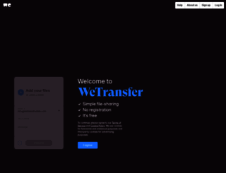 webwed.wetransfer.com screenshot