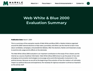 webwhiteblue.org screenshot