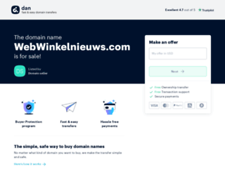 webwinkelnieuws.com screenshot