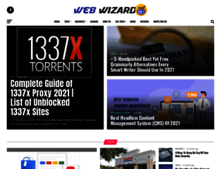 webwizard360.com screenshot