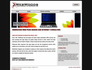 webwoods.com screenshot
