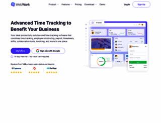 webwork-tracker.com screenshot