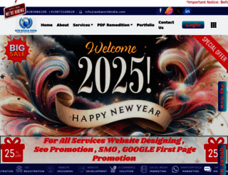 webworldindia.com screenshot