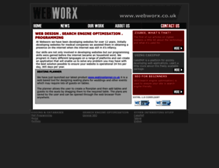 webworx.co.uk screenshot