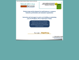 webwriteservices.com screenshot