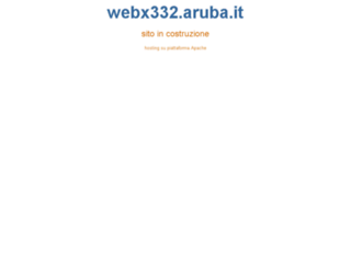 webx332.aruba.it screenshot