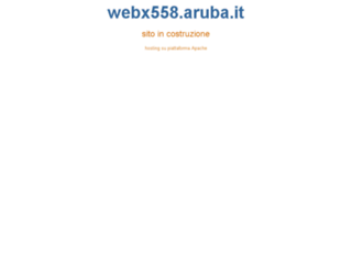 webx558.aruba.it screenshot