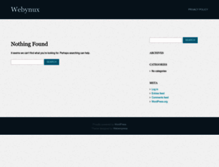 webynux.net screenshot