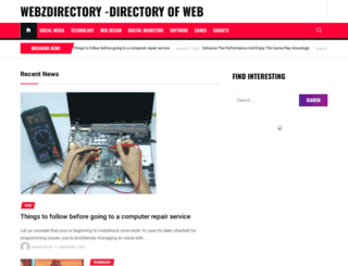 webzdirectory.com screenshot