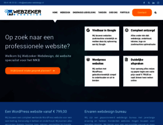 webzeker-webdesign.nl screenshot