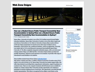 webzonedsigns.com screenshot