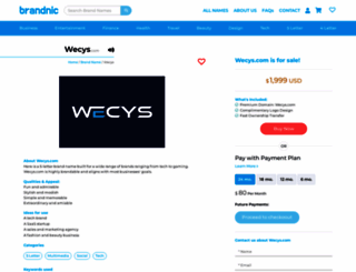 wecys.com screenshot