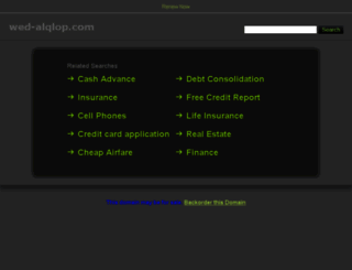 wed-alqlop.com screenshot