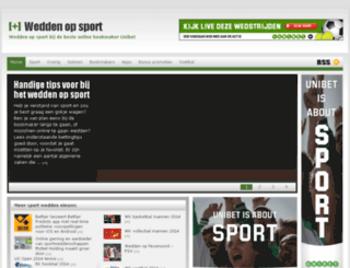 weddenopsport.net screenshot