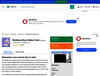 wedding-album-maker-gold.en.softonic.com screenshot