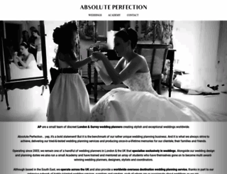 wedding-blog.absoluteperfection.co.uk screenshot