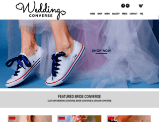 wedding-converse.co.uk screenshot