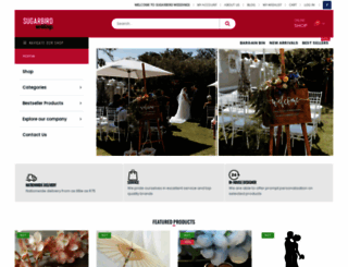 wedding-favours.co.za screenshot