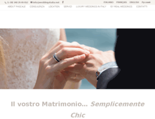 wedding-italia.net screenshot