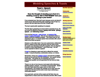 wedding-speech.net screenshot