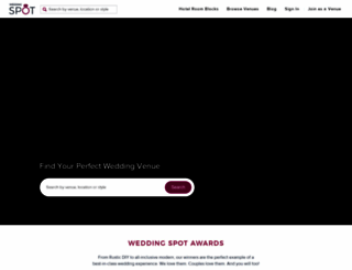 wedding-spot.com screenshot